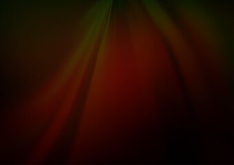 Fototapeta na wymiar Dark Green, Red vector abstract bright template.