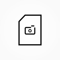 camera document icon