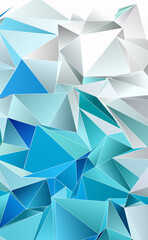 3d Triangles, abstract  background. Design wallpaper.