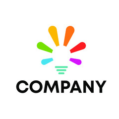 light bulb logo