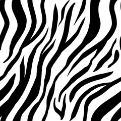 Fototapeta na wymiar bengal white tiger print, animal print, seamless texture