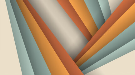 Abstract Background with Gradient and Stripes with Shadow. color pastel