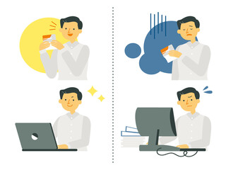 昇給・給与アップのイメージ 男性