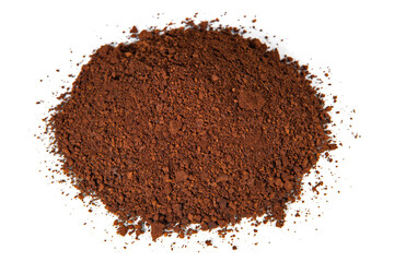 Chaga Mushroom Powder isolated - Natural Minerals