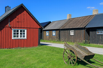Häuser auf Gotland, Schweden