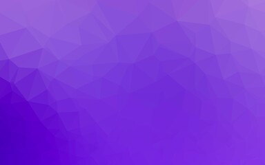 Obraz premium Light Purple vector abstract polygonal cover.