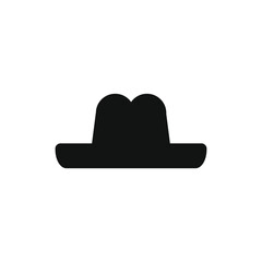 straw hat on white background