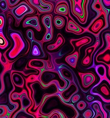 abstract fractal psychedelic shape texture