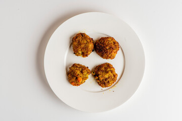 Meatballs. Classic Italian or Greek restaurant favorite. Freshly ground meat mixed w/ onions, garlic, herbs, eggs, bread crumbs, spices, fried. & sautéed in homemade marinara sauce &  cheese.