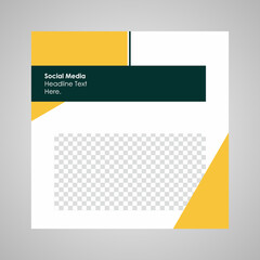 Fototapeta premium Set of sale banner template design. Editable post template social media banners for digital marketing. Vector illustration.