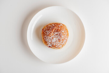Breakfast pastry. Breads. Classic American bread. Bread made with bananas, walnuts sugar and butter. Baked to a golden brown and served with fresh banana slices and butter. 