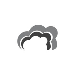 cloud logo vector