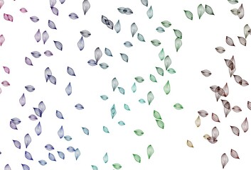 Light Multicolor, Rainbow vector sketch layout.