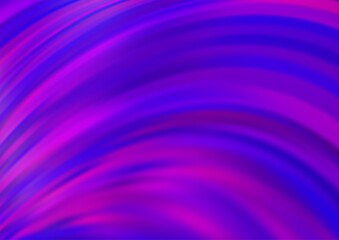 Obraz premium Light Purple vector pattern with lava shapes.