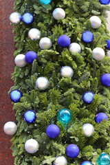 Blue Christmas Ornaments