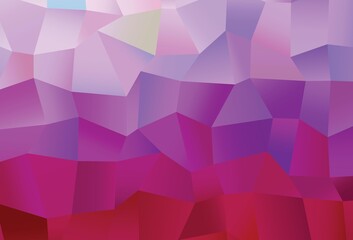 Obraz premium Light Purple vector texture with rectangular style.