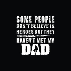 Fototapeta premium Dad vector t-shirt design