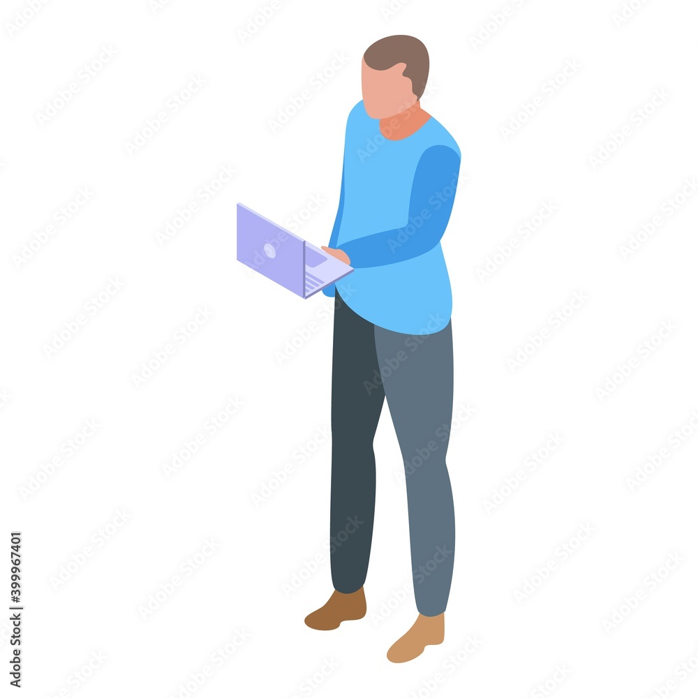 Aufkleber shareholder manager icon. isometric of shareholder manager vector icon for web design isolated on wh