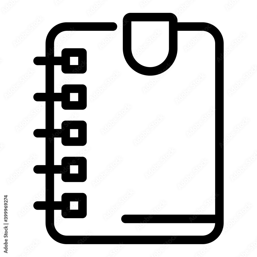 Poster save bookmark icon. outline save bookmark vector icon for web design isolated on white background