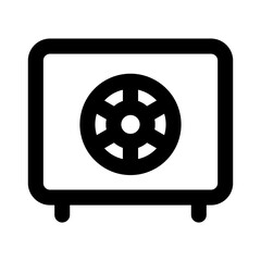 Money safe icon