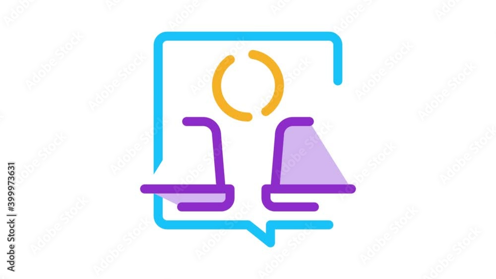 Aufkleber computers connection icon animation. color computers connection animated icon on white background