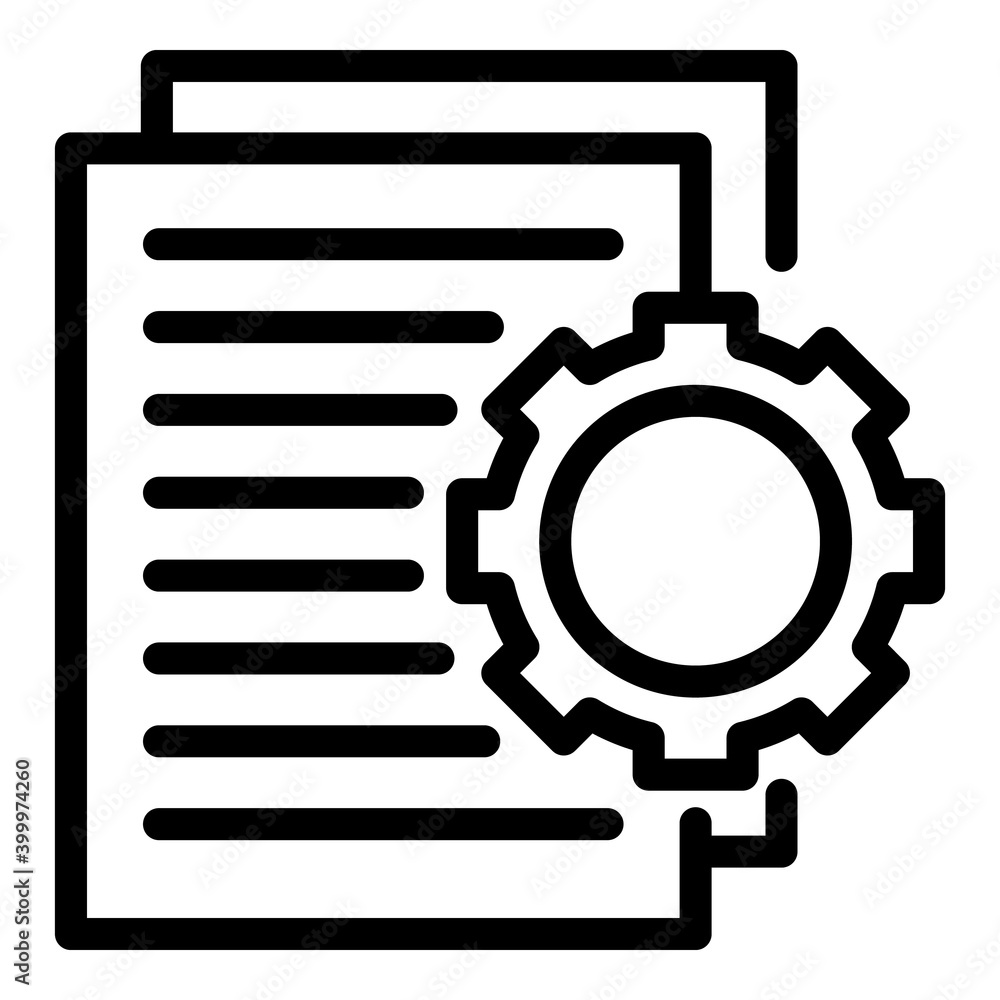 Poster technical interview icon. outline technical interview vector icon for web design isolated on white b