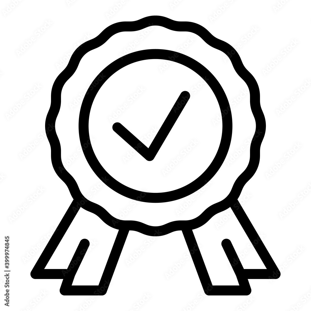 Poster event emblem icon. outline event emblem vector icon for web design isolated on white background