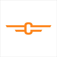 C wing logo design