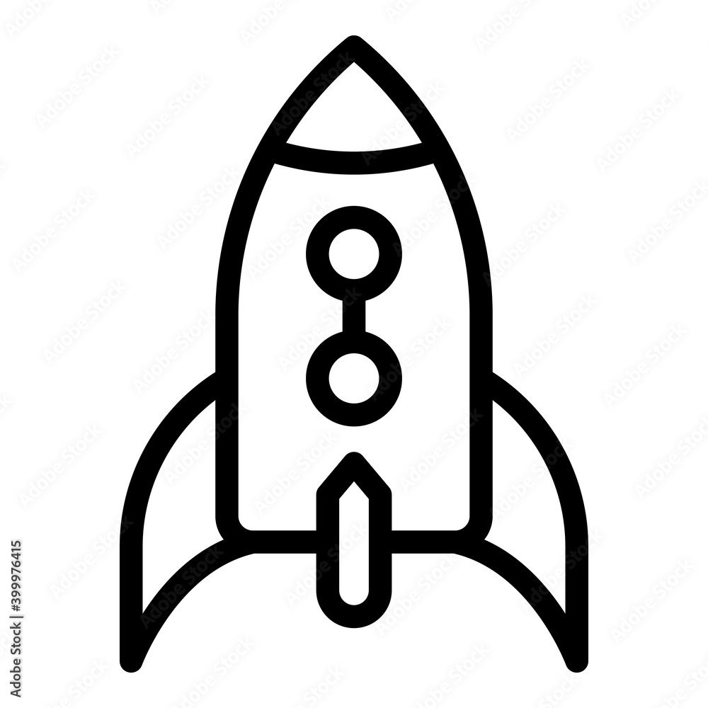 Poster startup problems icon. outline startup problems vector icon for web design isolated on white backgro