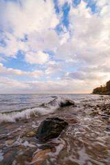 Rocks in the sea - Long exposure