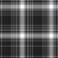 Black and White Ombre Plaid textured Seamless Pattern © Siu-Hong Mok