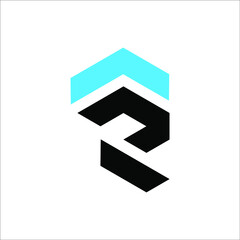 R Arrow logo design