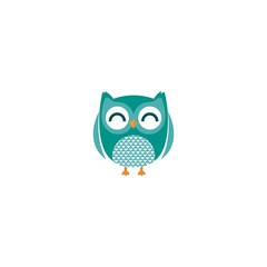 owl graphic design logo