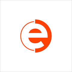 letter e logo
