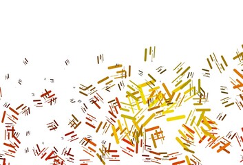 Light Orange vector layout with flat lines.