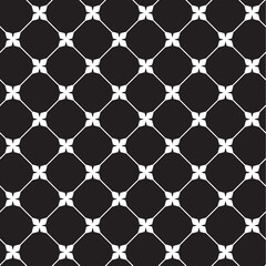 Black and white pattern geometric abstract graphic