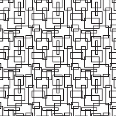 Black and white pattern geometric abstract graphic