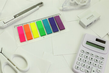 Fototapeta premium 文房具 付箋