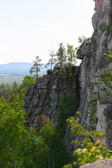 Beautiful nature of the South Urals, Chelyabinsk region, Russia, Arakul Shikhany