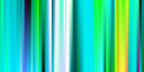 Holographic Soft. Vibrant Blue, Teal, Neon Concept