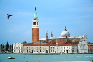Fototapeta na wymiar View at San Giorgio Maggiore island, Venice, Veneto, Italy