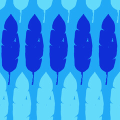 Funky Tropical Vector Seamless Pattern. Drawn Floral Background. Beautiful Male Shirt Female Dress Texture.