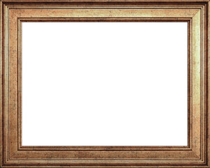 Gold picture frame