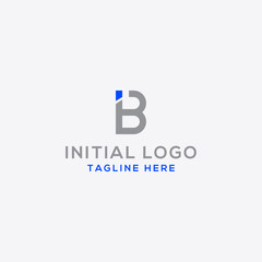 logo design inspiration for companies from the initial letters of the IB logo icon. -Vector