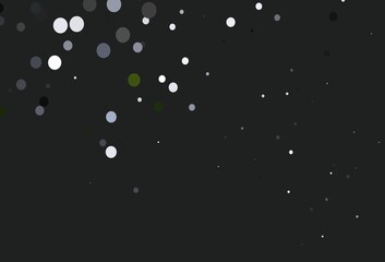 Light Green vector backdrop with dots.