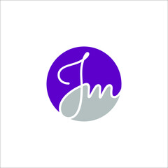 JM logo design