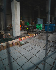 Arbeiter mit Funken