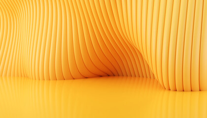 yellow abstract background for graphic design.3d illustration
