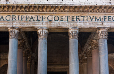 Pantheon, Piazza della Rotonda, Rome, Italy, Europe