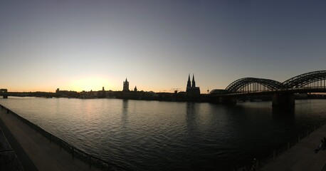 Fototapeta premium cologne cathedral at night